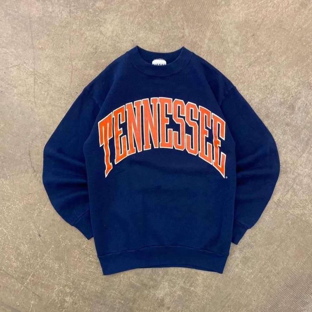 Vintage University of Tennessee Volunteers College Signal Sports 90s Crewneck M